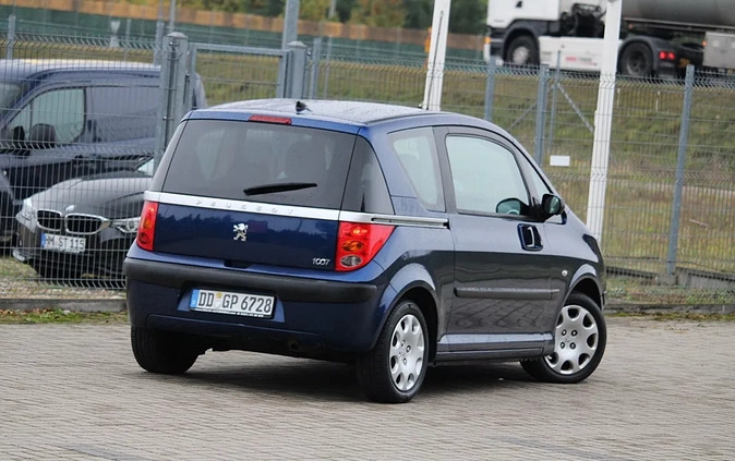 Peugeot 1007 cena 9900 przebieg: 123000, rok produkcji 2006 z Jędrzejów małe 407
